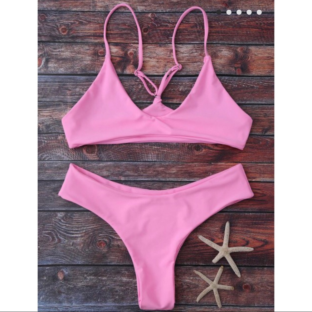 Zaful spaghetti strap bikini